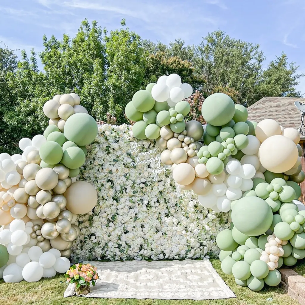 Elevate your celebrations with the finest balloon decorations, garlands, and flower walls tailored for every occasion.