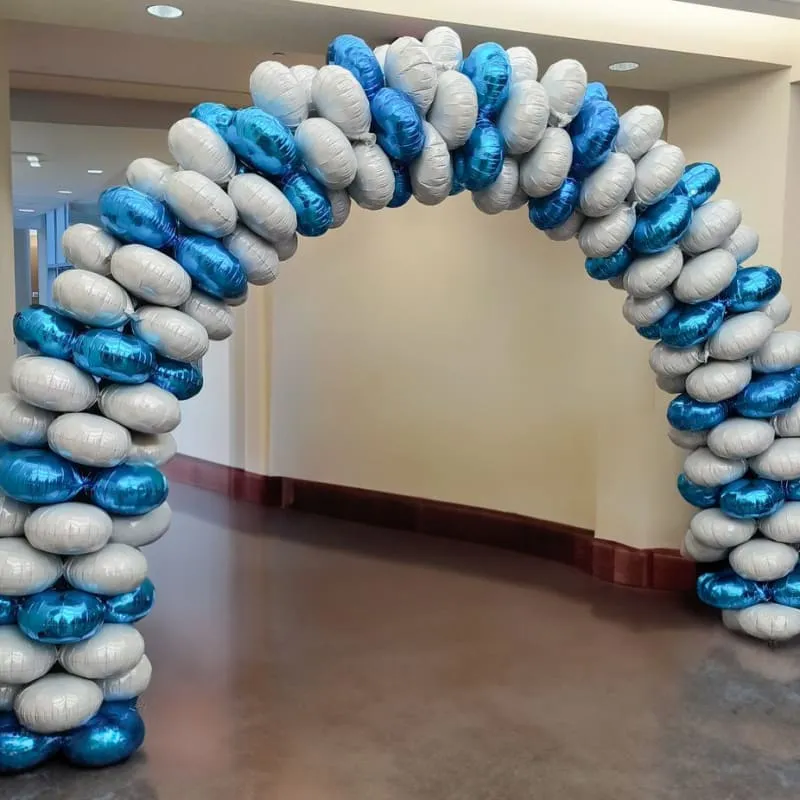 Foil magic arch